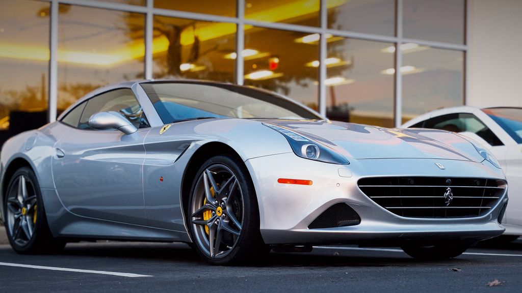 Silver Ferrari California T — ECU tuning Oakville by Wolf Performance